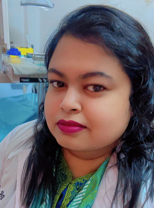 Dr. Sayma Akter Ria - Female Dentist in Chittagong
